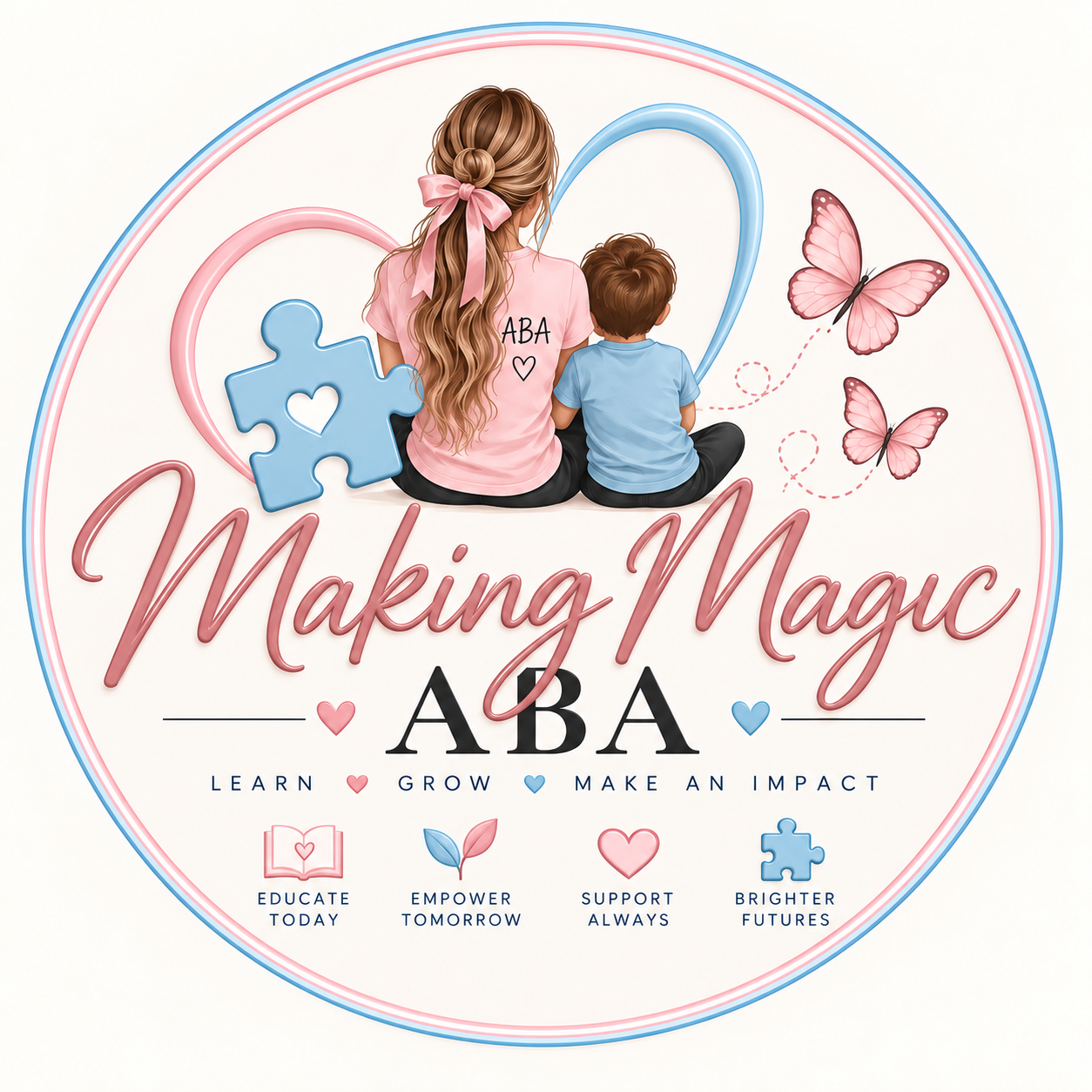 Making Magic ABA logo
